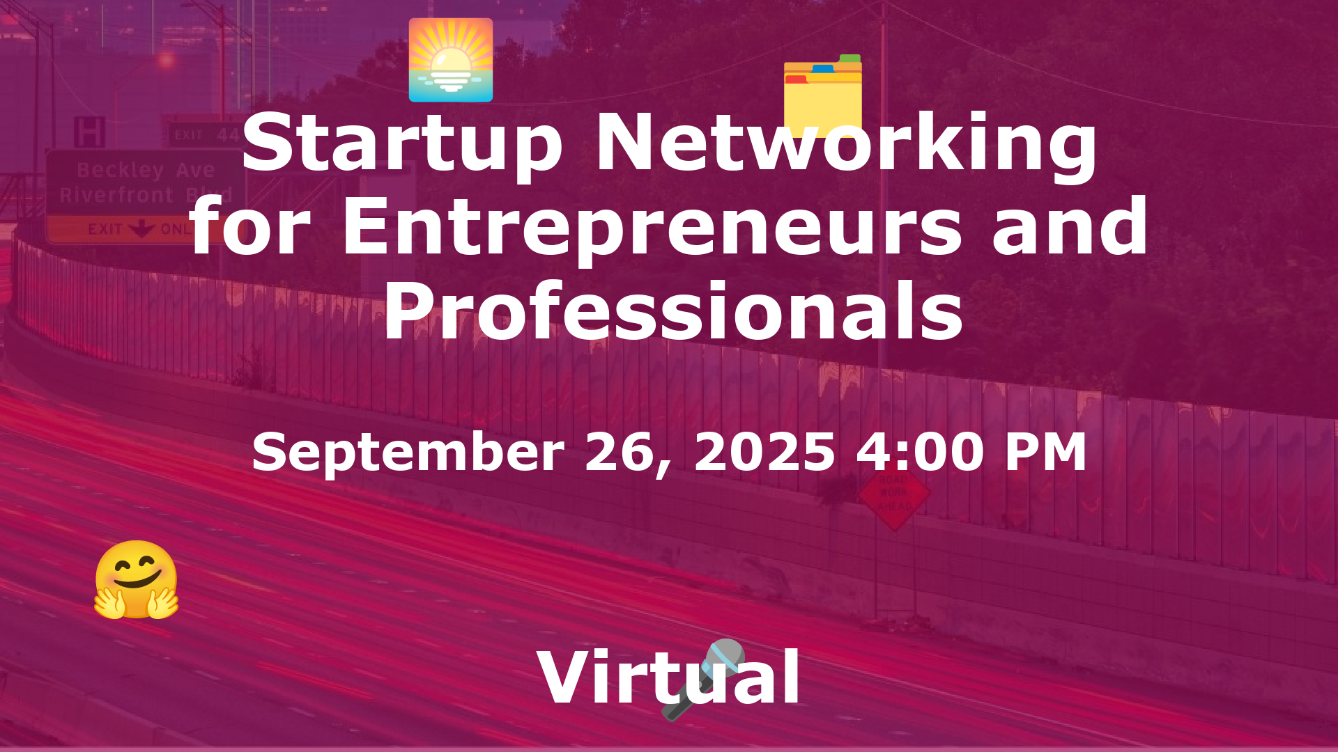 Startup Networking for Entrepreneurs and Professionals event image